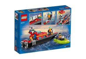 LEGO City Fire 60373 - Пожарникарска спасителна лодка - 2