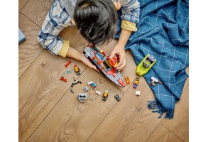 LEGO City Fire 60373 - Пожарникарска спасителна лодка - 4