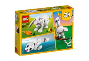LEGO Creator 31133 - Бял заек 3 в 1 - 2