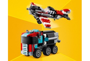 LEGO Creator 31146 - Камион с платформа и хеликоптер - 5