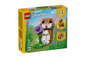 LEGO Creator 31376 - Сладък хамстер с цвете