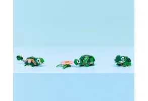 LEGO Creator 31377 - Костенурка с цвят на водна лилия - 8