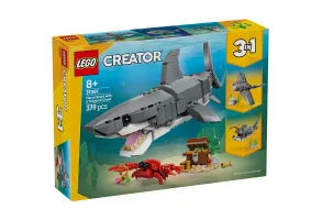 LEGO Creator 31381 - Свирепа акула със сандък със съкровище