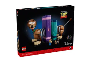 LEGO® Disney™ 43301 - Играта на играчките: Подпори за книги с кучето Слинки