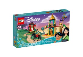 LEGO Disney Princess 43208 - Приключението на Ясмин и Мулан