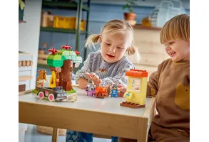 LEGO DUPLO 10469 - Момичетата с пицата, Мъфин и Блуи - 6