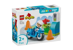 LEGO DUPLO 10471 - Син полицейски мотоциклет
