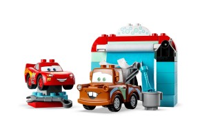 LEGO DUPLO Disney 10996 - Забавления на автомивката със Светкавицата Маккуин и Матю - 3