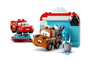 LEGO DUPLO Disney 10996 - Забавления на автомивката със Светкавицата Маккуин и Матю - 4