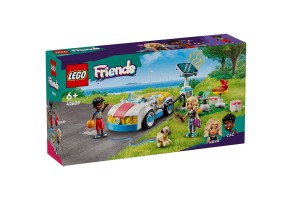 LEGO Friends 42609 - Електрическа кола и зарядно устройство