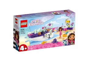 LEGO Gabby's Dollhouse 10786 - Спа корабът на Габи и Котката-русалка