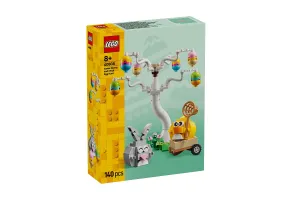 LEGO® Iconic 40808 - На лов за яйца с великденското зайче и пиленцето