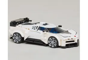 LEGO® Speed Champions 77240 - Хиперспортна кола Bugatti Centodieci - 9