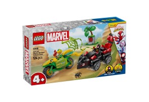 LEGO® Spidey 11198 - Спин и Електро: Преследване с коли-динозаври