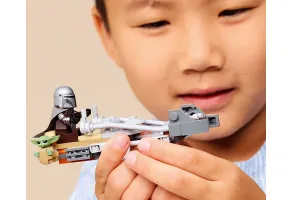 LEGO Star Wars 75436 - Мотоциклетът на мандалореца и Грогу - 5