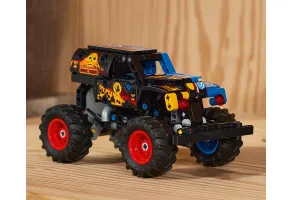 LEGO Technic 42219 - Monster Jam Grave Digger огън и лед - 6