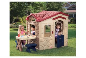 Little Tikes - Къща за пикник сиво/червено - 2