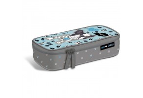 LIZZY CARD WE LOVE DOGS WOOF овален несесер Comfort4