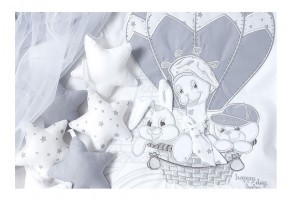 Луксозен спален комплект Bambino Casa Paris, 8 части