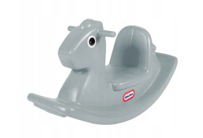Люлеещ се кон Little Tikes, сив