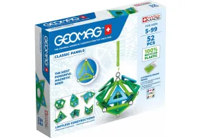 Магнитен конструктор, Geomag, Classic Panels, 52 части