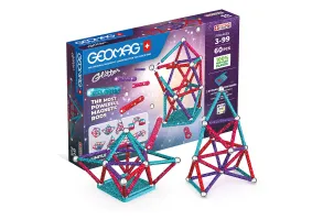Магнитен конструктор, Geomag, Glitter, 60 части - 3