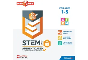 Магнитен конструктор, Geomag, Magicube, Creative, 16 части - 5