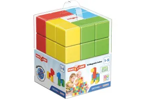 Магнитен конструктор, Geomag, Magicube, Full Color, 16 части