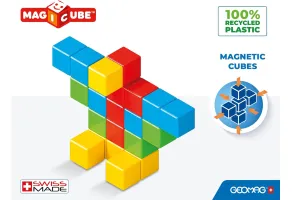 Магнитен конструктор, Geomag, Magicube, Full Color, 24 части - 3