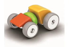 Магнитен конструктор, Geomag, Magicube, Колички, 10 части - 2