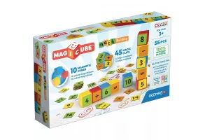 Магнитен конструктор, Geomag, Magicube, Математическо изграждане, 55 части