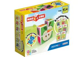 Магнитен конструктор, Geomag, Magicube, Плодове и карти 131, 11 части