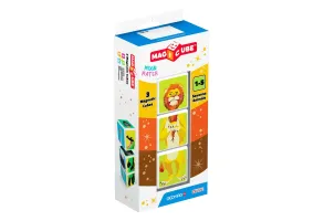 Магнитен конструктор, Geomag, Magicube, Животни в Саваната, 3 части 