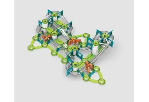 Магнитен конструктор, Geomag, Mechanics, Лупинги и завои, 130 части - 3