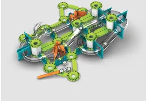 Магнитен конструктор, Geomag, Mechanics, Лупинги и завои, 130 части - 4
