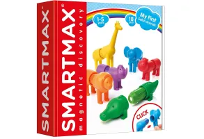Магнитен конструктор Smart Games Smartmax - Моето първо сафари