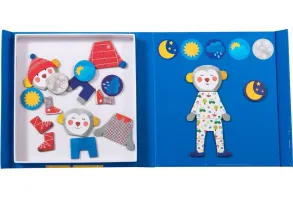 Магнитна игра Moulin Roty - Да се облечем