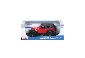 MAISTO SP EDITION Кола 2014 Jeep Wrangler 1:18 червена - 4