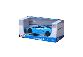 MAISTO SP EDITION Кола 2020 Chevrolet Corvette Stingray Z51 1:24 синя - 4