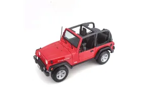 MAISTO SP EDITION Кола Jeep Wrangler Rubicon 1:18 червена - 6