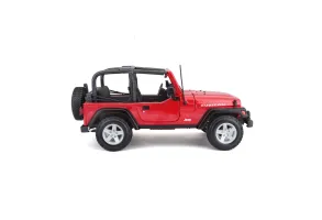 MAISTO SP EDITION Кола Jeep Wrangler Rubicon 1:18 червена - 7