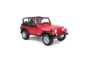 MAISTO SP EDITION Кола Jeep Wrangler Rubicon 1:18 червена - 8