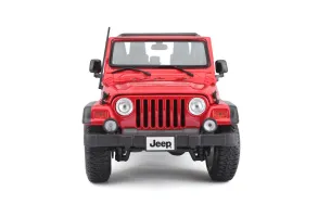 MAISTO SP EDITION Кола Jeep Wrangler Rubicon 1:18 червена - 9