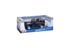 MAISTO SP EDITION Кола Jeep Wrangler Rubicon 1:18 синя - 3