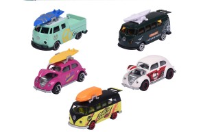 Majorette - Комплект 5 броя колички VW The Originals - 2