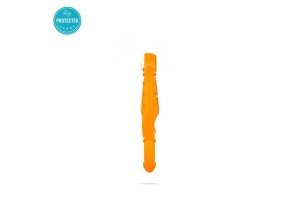 Matchstick Monkey Mini Monkey Teether чесалка с апликатор - Orange - 2
