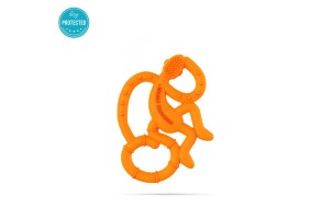 Matchstick Monkey Mini Monkey Teether чесалка с апликатор - Orange - 3