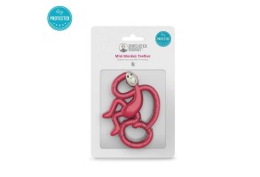 Matchstick Monkey Mini Monkey Teether чесалка с апликатор - Rubine - 4
