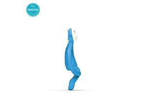 Matchstick Monkey Monkey Teether чесалка с апликатор - Blue - 2