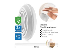 Мек протектор-лента за ъгли Reer 82040, бял - 6